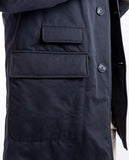 Gabardine em Azul Escuro