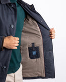 Gabardine em Azul Escuro