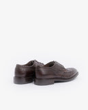 Dark Brown Derby Shoes