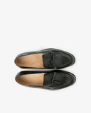 Black Tassel Loafers 100% Leather