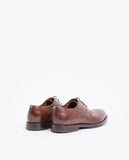 Dark Brown Derby Shoes 100% Leather