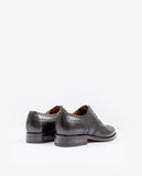 Black Oxford Sport Shoes 100% Leather