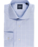 Camisa Clássica 100% Algodão em Azul Claro