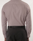 Camisa Clássica 100% Algodão em Encarnado Escuro