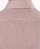 Camisa Clássica 100% Algodão em Encarnado Escuro