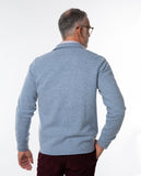 Light Blue Cardigan 100% Wool