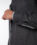 Camisa Casual em Cinzento Escuro