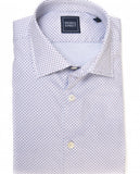 Camisa Casual 100% Algodão em Azul Claro