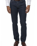 Dark Blue Regular 5 Pocket Pants