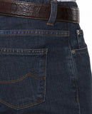 Dark Blue Regular 5 Pocket Pants