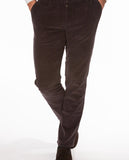 Dark Grey Regular Chino Trousers