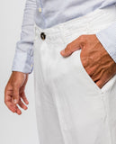 Light Beige Regular Chino Trousers