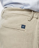 Light Grey Soft Slim Chino Trousers