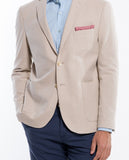 Light Beige Sports Jacket 100% Cotton