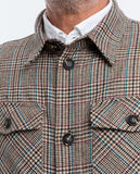 Camisa Casual em Castanho Claro