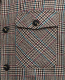Camisa Casual em Castanho Claro