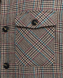 Camisa Casual em Castanho Claro