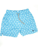 Blue Swim Shorts 100% Poliester