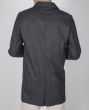 Dark Grey Gabardine