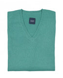 Light Green V Neck Sweater