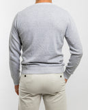 Light Grey Crew Neck Sweater 100% Cotton