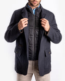 Dark Blue Jacket 100% Wool
