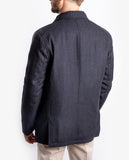 Dark Blue Jacket 100% Wool