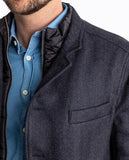 Dark Blue Jacket 100% Wool