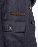 Dark Blue Jacket 100% Wool