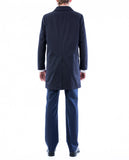 Gabardine em Azul Escuro