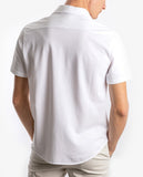 Camisa Casual 100% Algodão em Branco