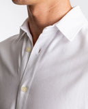 Camisa Casual 100% Algodão em Branco