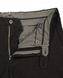 Dark Brown Regular Chino Trousers