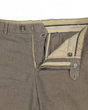 Calças Chinos Soft Slim em Castanho