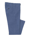 Calças Chinos Soft Slim em Azul Escuro