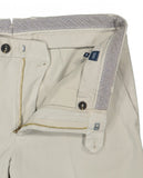 Calças Chinos Soft Slim em Cor de Areia Claro