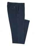 Calças Chinos Soft Slim em Azul
