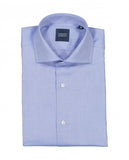 Camisa Clássica 100% Algodão em Azul