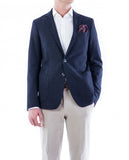 Dark Blue Sports Jacket 100% Wool