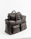 Dark Brown Travel Bag 100% Leather