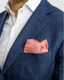 Dark Blue Sports Jacket 100% Linen