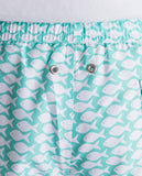 Green Swim Shorts 100% Poliester