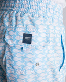 Light Blue Swim Shorts 100% Poliester