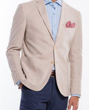 Light Beige Sports Jacket 100% Cotton