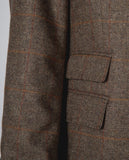 Dark Dry Green Sports Jacket 100% Wool