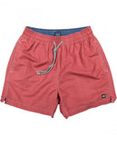 Red Swim Shorts 100% Poliester