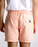 Light Orange Swim Shorts 100% Poliester