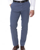 Blue Regular Chino Trousers