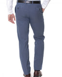 Blue Regular Chino Trousers
