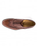 Brown Oxford Sport Shoes 100% Leather